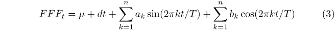 Victoria's Economic Bulletin - Equation 3 - An application of the Flexible Fourier Form to the Australian housing market