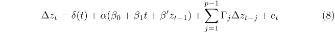 Victoria's Economic Bulletin - Equation 8 - An application of the Flexible Fourier Form to the Australian housing market